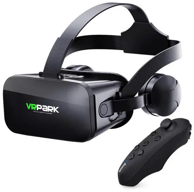 Main image of All-in-one Game Movie 3D Virtual Reality Headset VR Glasses Headset Stereo Control 3D VR Smart Glasses