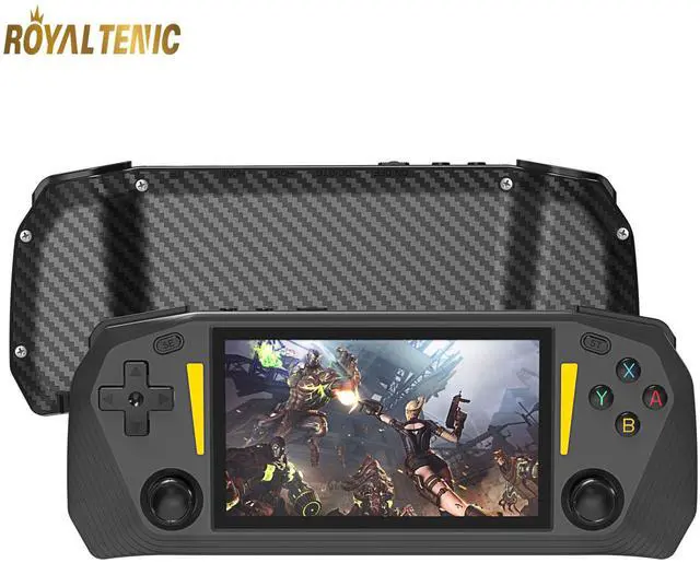 Alt view image 6 of 6 - G33 4.3'' IPS Screen Handheld Gaming Player 20+ Classic Emulators Support WIFI Online Portable Retro Video Handheld Game Console White 128GB