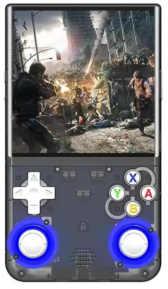 Alt view image 5 of 5 - R36 Ultra Wi-Fi Portable Retro Mini Gaming Console Open Source Video Player 20000+ Games Handheld Game Players MAh Black 128GB-40000+Games
