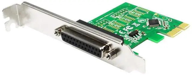 Main image of PCIe Parallel Port Expansion Card, PCI Express to DB25 LPT Converter Adapter Controller for Desktop with Low Bracket, Support SPP / PS2 / EPP/ECP Modes