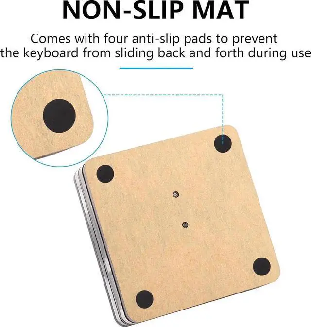 Alt view image 4 of 7 - USB Mini 2 Key Keypad 2-Key Copy Paste Keyboard OSU Keypad HotSwap One Handed Mechanical Gaming Keyboard with USB Cable for Accounting Working or Rhythm Games