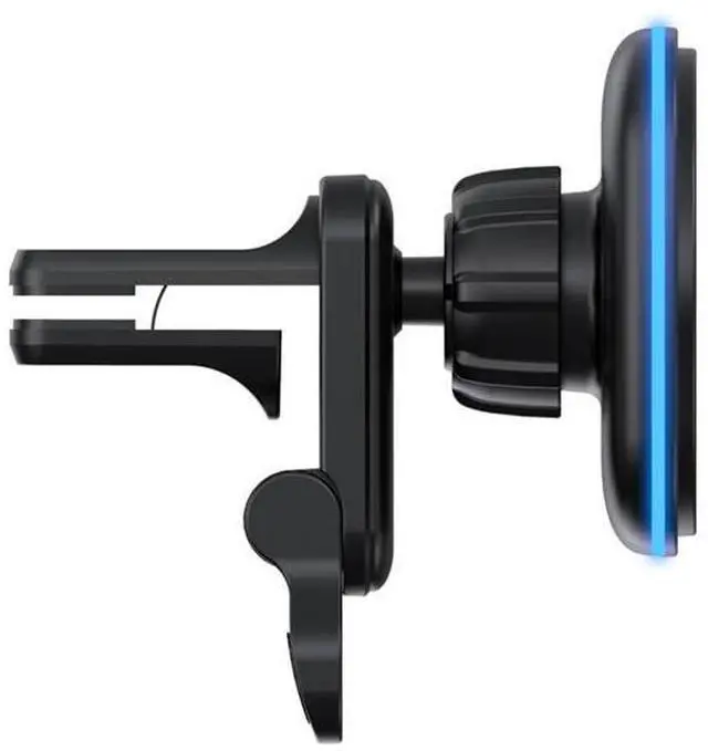 Alt view image 6 of 6 - In-Car Mount Bracket Wireless Charging Magnetic Car Charger Phone Holder for iPhone for Samsung Android Phones