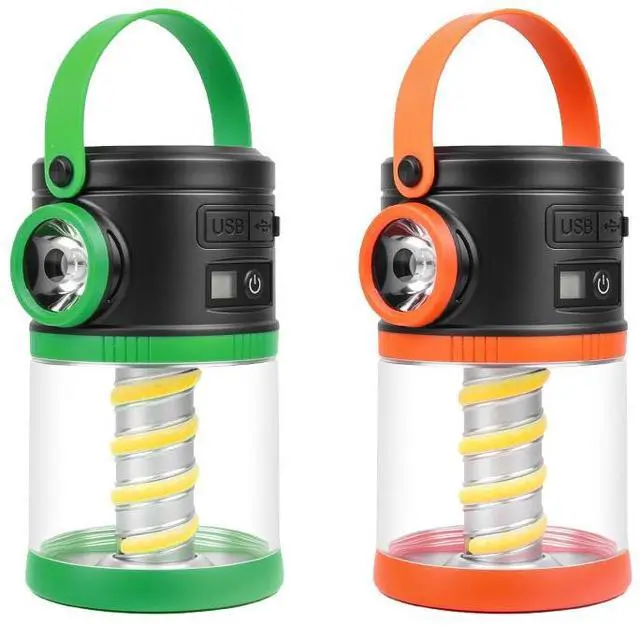 Main image of Camping Lantern Waterproof Outdoor Landscape Light Solar Rechargeable Lighting Tent Lamp Multi-source Lantern