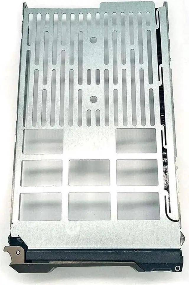 Alt view image 6 of 7 - New 2-Pack 3.5 Inch Hard Drive Tray Caddy for Dell 11th 12th 13th Poweradge Servers SAS SATA R310 T310 R410 T410 R415 R510