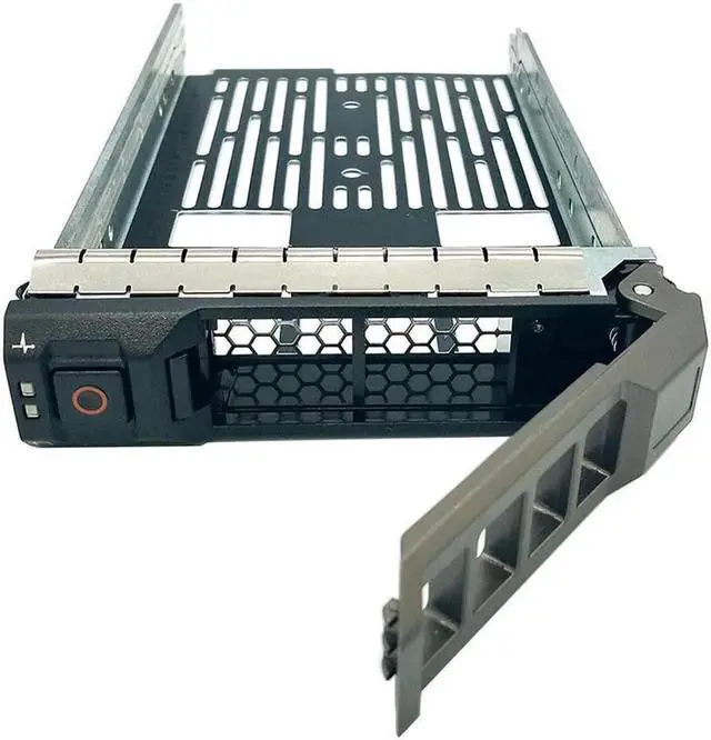Alt view image 4 of 7 - New 2-Pack 3.5 Inch Hard Drive Tray Caddy for Dell 11th 12th 13th Poweradge Servers SAS SATA R310 T310 R410 T410 R415 R510