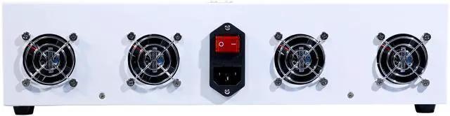 Alt view image 6 of 6 - 60-Port 1200W PD 3.0 QC3.0 Fireproof Fast Charging Station Laptops Tablets Cameras OTP/OVP Metal Desktop Charger