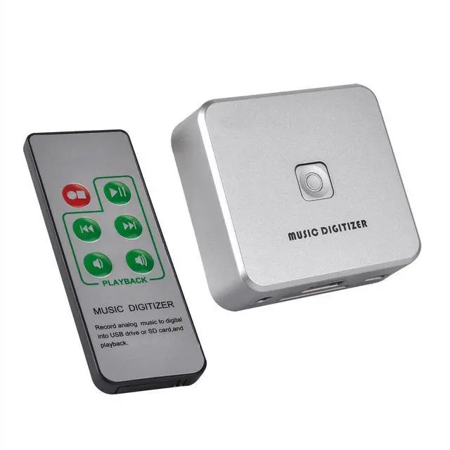 Alt view image 3 of 6 - Stand Alone USB Audio to MP3 Converter Music Digitizer Audio Transmitter Via USB RCA L/R and 3.5mm Audio