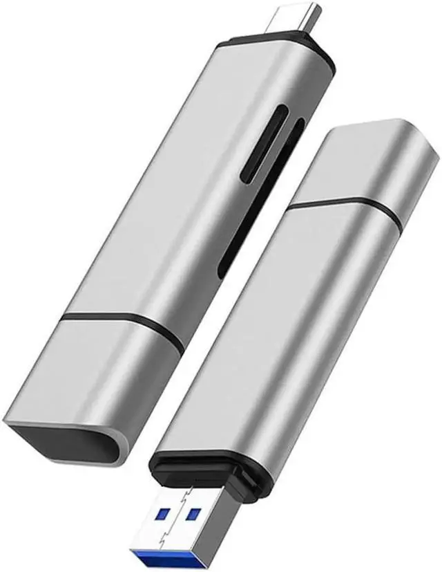 Alt view image 3 of 7 - Memory Card Reader 512G USB 3.0 Type C to SD TF Micro Adapter for Laptop Accessories OTG Cardreader for Mac Windows Multifunctional 2 in 1