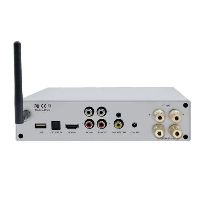 Alt view image 4 of 6 - Hi-Fi WiFi Stereo Professional Karaoke Audio Amplifier HDMI ARC / Optical / USB