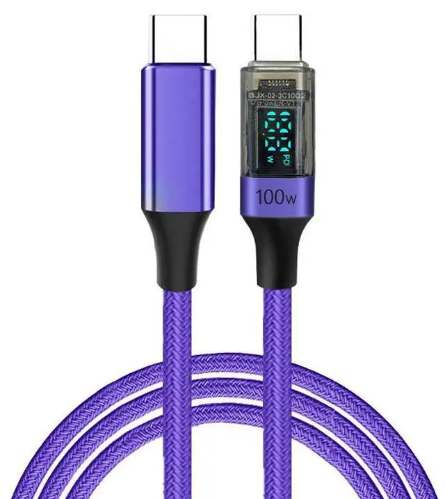 Main image of 100W PD Fast Charging USB-C to USB-C Cable for Mobile Phone Computer & Power Bank