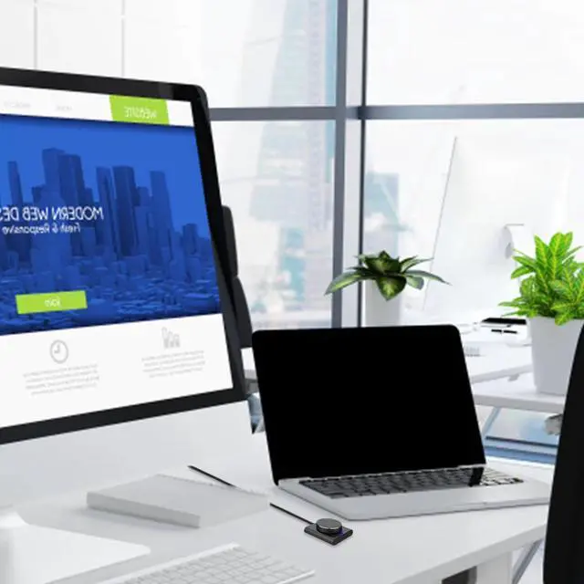 Alt view image 4 of 6 - PC Volume Control Knob USB Volume Control Spin Button PC Computer Speaker Audio Volume RemoteController Knob External MuteButton