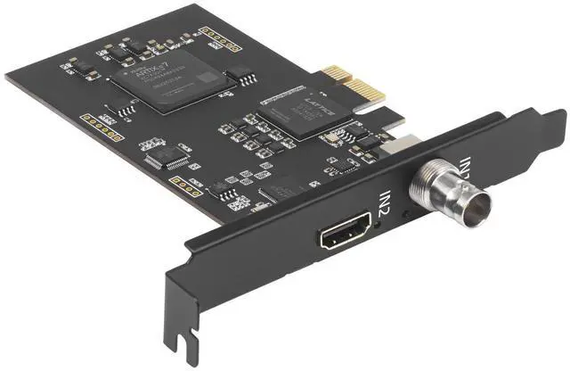 Main image of HDMI Win10 Linux Streaming Zoom Vmix VJ OBS 2 Channel 1080P 3G SDI HDMI Video Capture Card PCIe Box