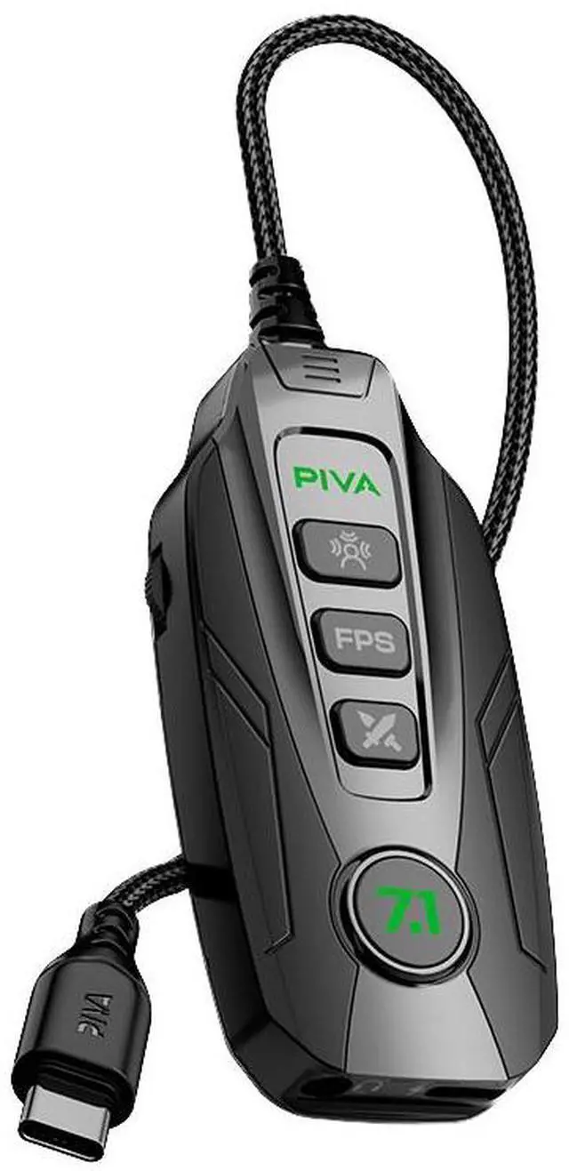 Alt view image 3 of 4 - PD60W Fast Charging 360° Spatial Audio Game Sound Card Adapter USB-C Hub with Intelligent Tuning APP Condition Brand New