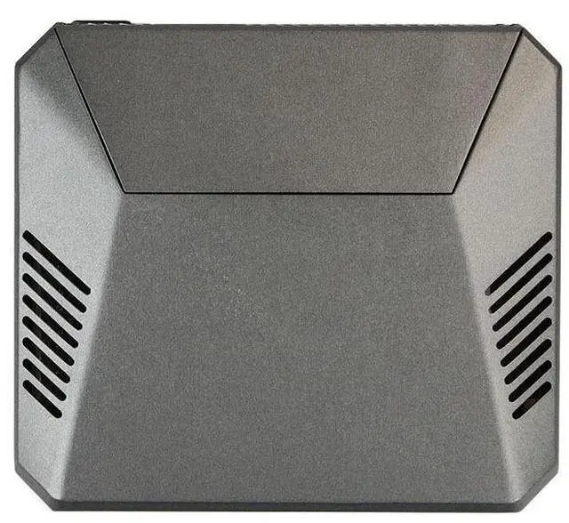 Alt view image 3 of 4 - ONE Raspberry Pi 4B Aluminum Alloy Case with M.2 SSD Interface and Cooling Fan Electronic Accessories