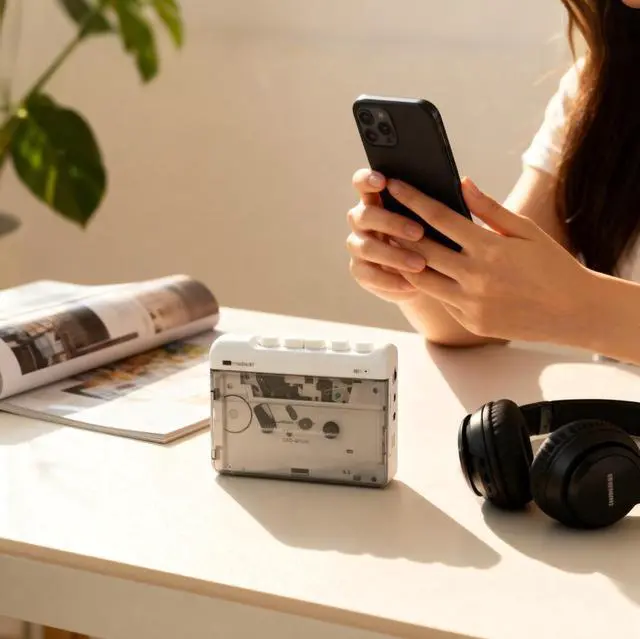 Alt view image 2 of 4 - Low Price Stereo Transparent Cassette Player Recorder Walkman Portable MP3 Compatible Tape Converter USB Output Custom