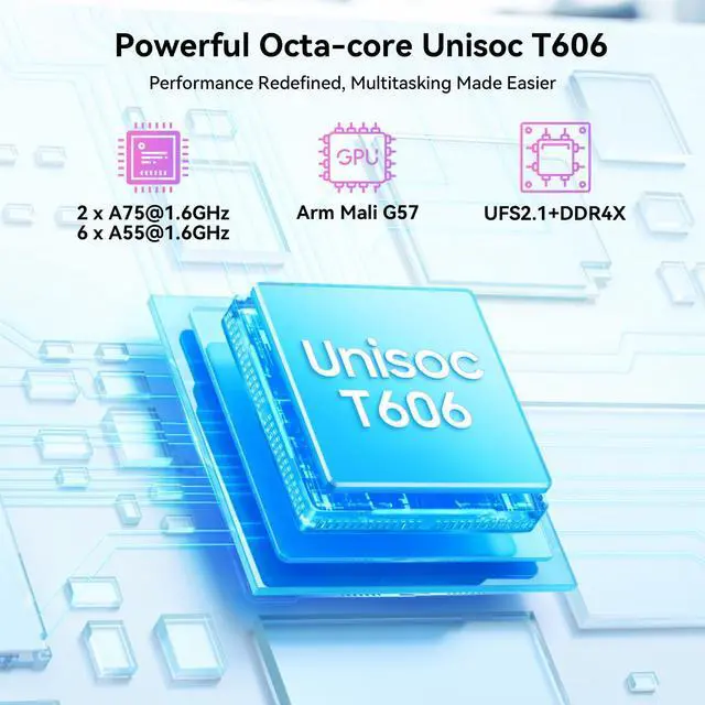 Alt view image 6 of 7 - TABWEE 2025 Ultimate Gaming Tablet: 10.1" 120Hz Incell Display, 24GB RAM, Gemini AI Gaming Boost, Octa-Core T606, 5000mAh, Widevine L1 - 2-in-1 with Keyboard, Mouse & Stylus
