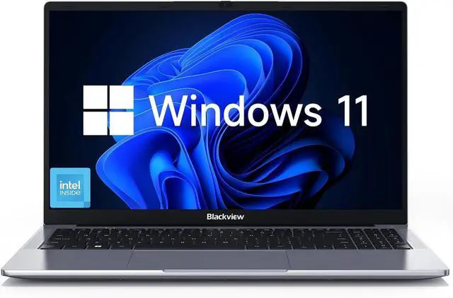 Main image of Blackview Laptop 2025, Laptops Computer for Business Student, Quad-Core N150 (Up to 3.6GHz, Beat N5095/N95/N97/N100), 16GB DDR4 256GB SSD, 15.6 FHD IPS TÜV Screen, 100W Type-C Fast Charge, 4K HDMI