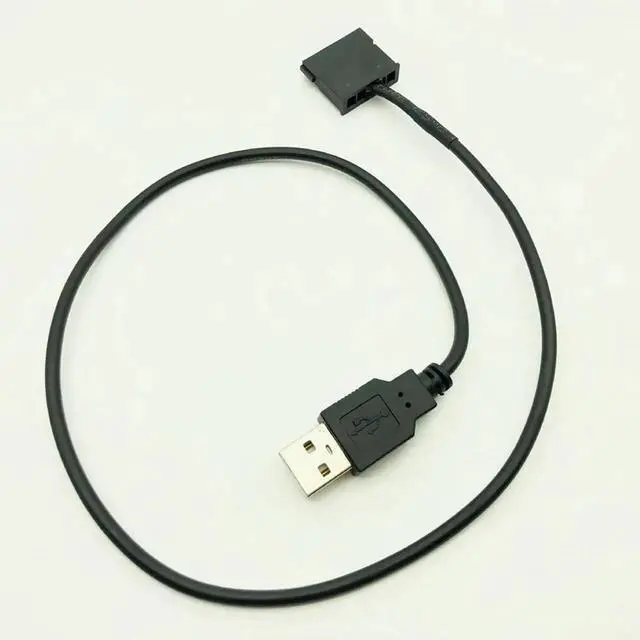 Main image of FOR SATA to USB Power Cable Adapter USB 5V Male To 15Pin SATA Female Port Power Supply For 2.5 inch Laptop SATA HDD 22AWG Black 50cm