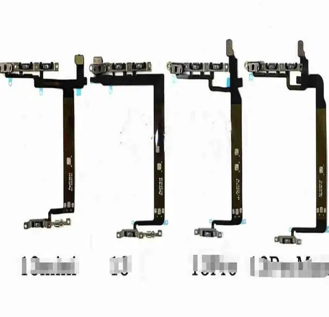 Main image of 13 mini Pro Max Power On Off Button Flex Cable Switch Side Button Key Ribbon Flex Cable power volume flet cable