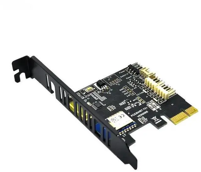 Main image of FOR Tuya Wifi Computer Power Reset Switch PCIe Expansion Card for PC Destop Computer APP Remote Control Computer Wifi Smart Switch