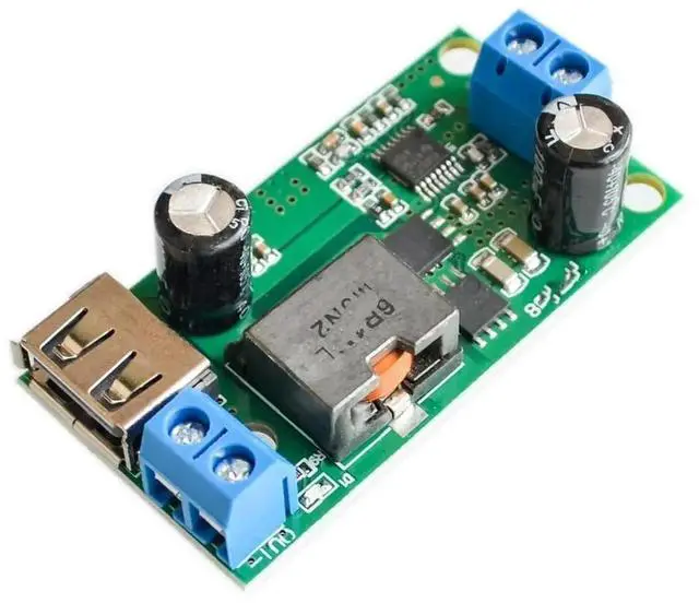 Main image of 5A buck module 9V 12V 24v 36V to 5V DC-DC high-power vehicle power supply converter
