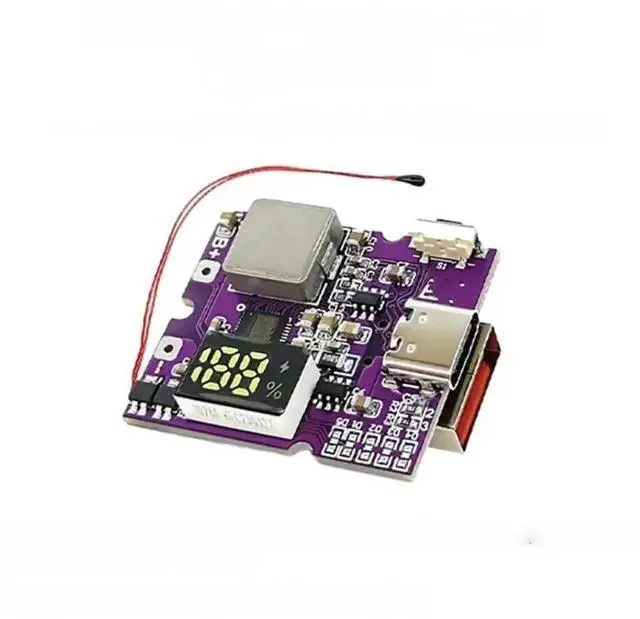 Main image of 22.5W Power Bank Bidirectional Fast Charging Mobile Power Module Circuit Board With Digital/Light Type-C USB Suppor PD/QC3.0 2.0