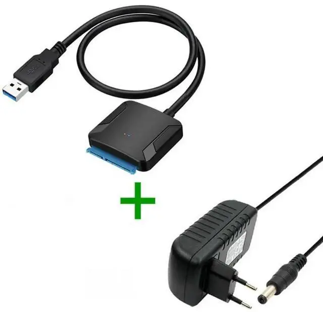 Main image of FOR USB 3.0 to SATA Adapter Converter Cable USB3.0 5Gb Converter for WD 2.5 3.5 HDD SSD Adapter for