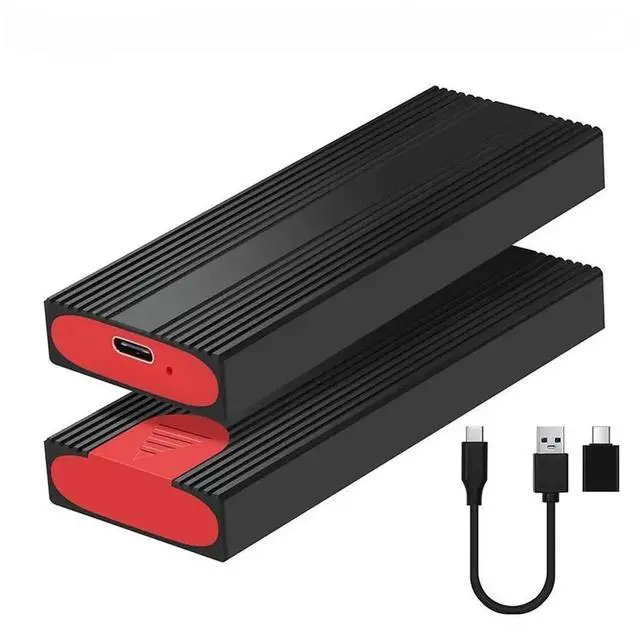 Main image of FOR M2 SSD Enclosure M.2 to USB 3.1 Type C External SSD Box Aluminum Case for B+M/M Key 2230 2242 2260 2280 M2 SATA / NVMe PCI-E SSD
