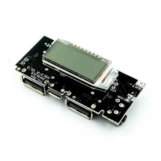 Main image of Dual USB 5V 1A 2.1A Mobile Power Bank 18650 Charger PCB Power Module Accessories Phone DIY LED LCD Module Board