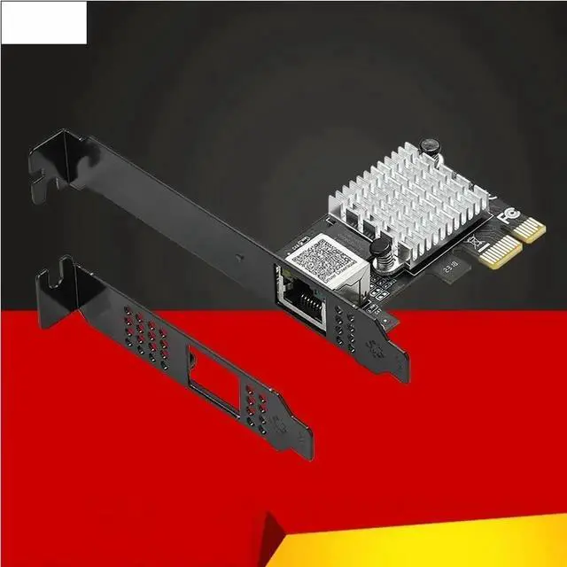 Main image of FOR 2.5G PCI Express Network Card Gigabit Ethernet Network Adapter 1Port 2500Mbps PCIE RJ45 LAN Controller RTL8125B Chip for Desktop