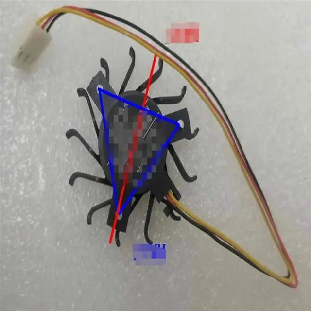 Main image of FOR YT7010HS YT5010HS YT5010HB 5010 12v 0.18A cpu Stand Fan for 1037U j1800 j1900 D525 Mini computer Host Industrial Computer fan