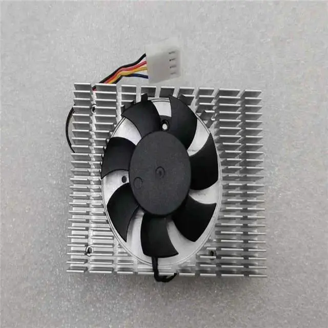 Main image of FOR Fan For LDM5010S DC5010MB1 AV-F5010MB YY5010H12B DC 12V 0.05A Diameter 47MM hole distance 26MM 4-wire mainboard cooling fan