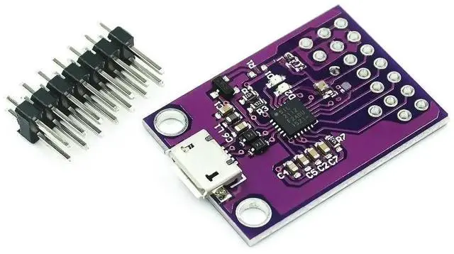 Main image of 2112 CP2112 Evaluation kit the CCS811 Debug board USB to I2C communication