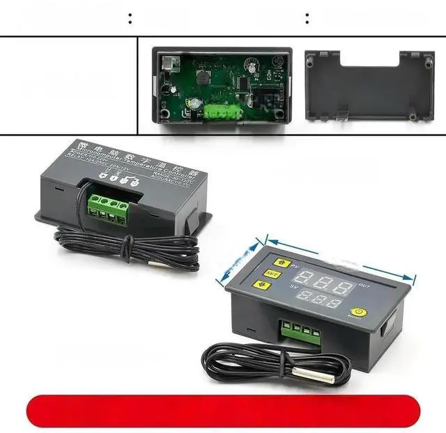Main image of W3230 Probe line 20A Digital Temperature Control LED Display Thermostat With Heat/Cooling Control Instrument 12V 24V AC110-220V
