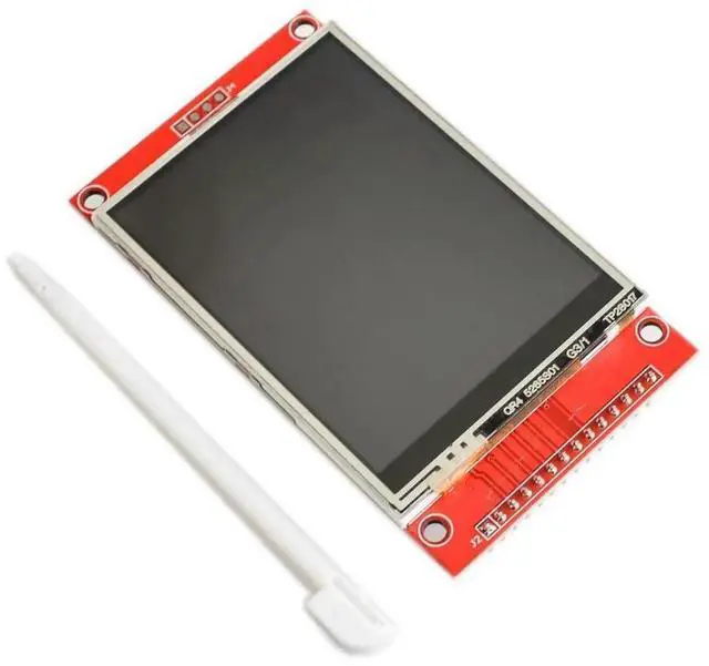 Main image of 240x320 2.8 SPI TFT LCD Touch Panel Serial Port Module With PBC ILI9341 2.8 Inch SPI Serial White LED Display with Touch Pen