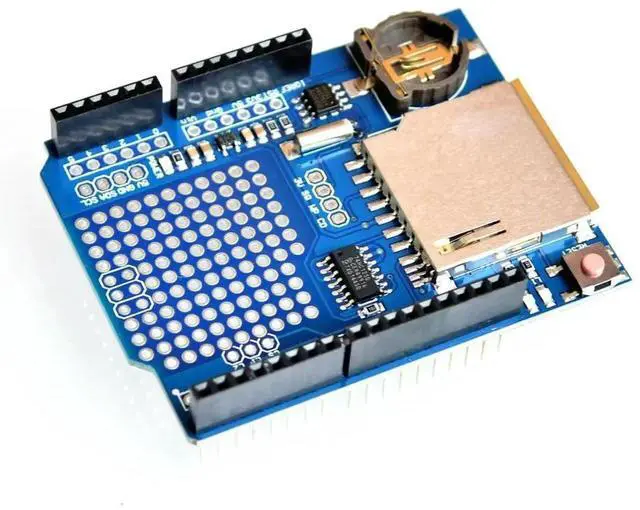 Main image of Data Module Logging Shield SD Card Data Recorder Shield V1.0 UNO SD Card Hot