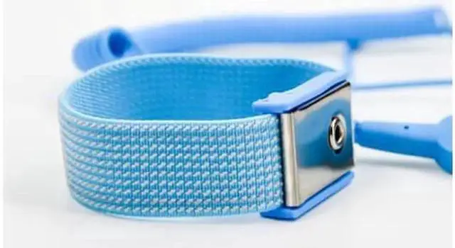 Alt view image 5 of 5 - 2 Pcs Strap Antistatic Wristband Bracelet With Extendable Long Cord Grounding Wire Alligator Clip Anti Static Wrist Strap