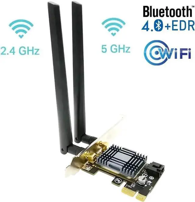 Main image of AR5B22 2.4G/5G Dual Band PCIE Wireless Adapter AC300Mbps Wi-Fi Network Card Bluetooth 4.0 for Desktop PC Wireless wifi Adapter