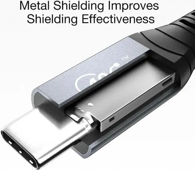 Main image of Thunderbolt 4 USB C Extension Cable USB4 Extend 40Gbps Charging Data Cable 8K@60Hz PD 5A/100W Type-C Data Wire for MacBook Pro, 1 ft. / 0.3M