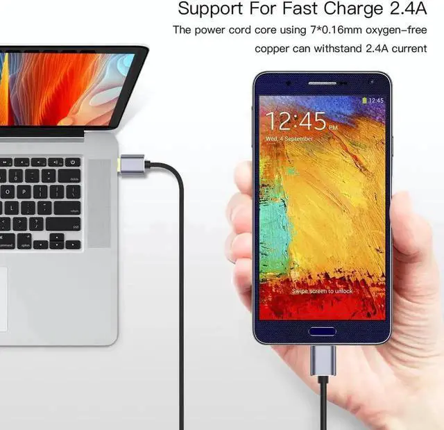 Alt view image 2 of 7 - USB 3.0 to Micro B Cable Male to Male, USB 3.0 Type A to Micro B Data Sync Cable Fast Speed USB 3.0 Cord For External Hard Drive Disk HDD S-a-m-s-u-n-g S5 Note 3 (3.3ft/1M)