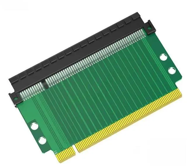 Main image of FOR 5CM High PCI Express 4.0 16X Riser Card PCI-E X16 to X16 Slot 180 Degree Extender PCIE X16 Connector Convert Adapter for Desktop