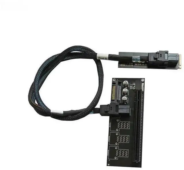 Main image of FOR NVMe M.2 NGFF to PCIe 3.0 x4 x16 Riser Card for External Video Card Graphics Card NVME to PCI Express x16 Riser Board with Cable