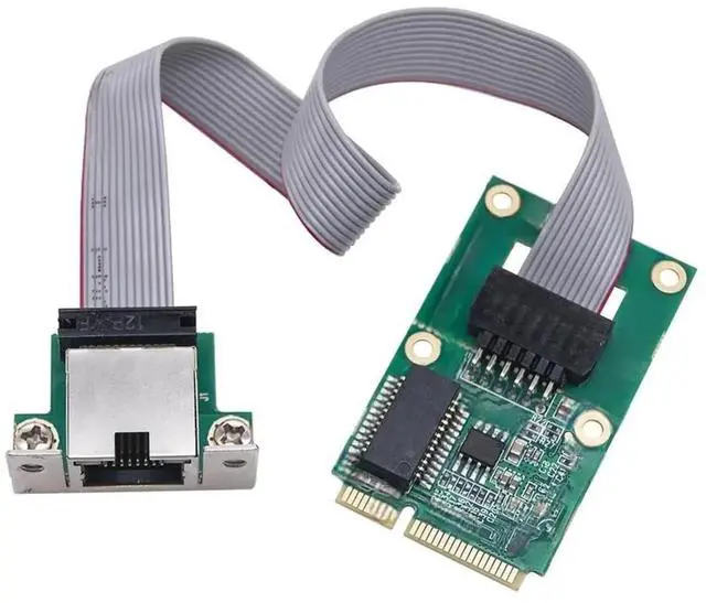Main image of FOR M.2 A+E/Mini PCI Express Gigabit Ethernet Network Adapter I210AT Chip 1G RJ45 Single Electrical Port Network Card for Desktop PC