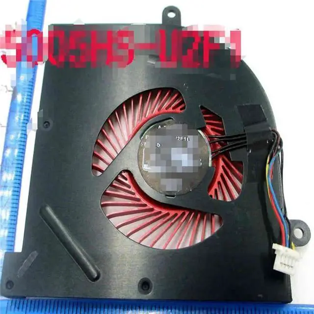 Main image of FOR Cooler Fan For GS63VR GS63 GS73 GS73VR MS-17B1 Stealth Pro A-POWER CPU BS5005HS-U2F1 GPU BS5005HS-U2L1 Cooling Red
