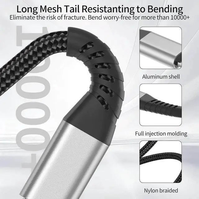 Alt view image 3 of 5 - 6 inch USB C to Lightning Cable Short 3-Pack Braided Type C iPhone Cable PD Fast Charging MFi Certified 0.5ft iPhone Charging Cable for Apple iPhone 14 13 12 11 Pro Max Xs Plus iPad Air Mini Black