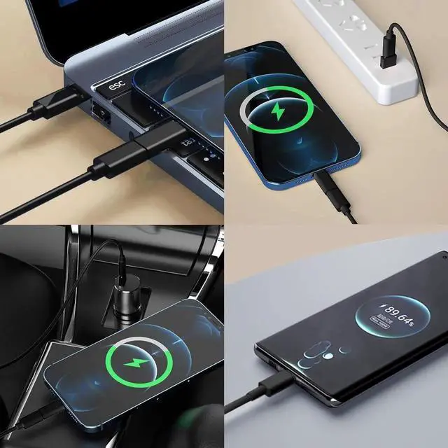 Alt view image 5 of 5 - USB to USB-C Adapter USB C Charging Cable Adapter Kit Contains Multiple OTG Adapters for USB Type C/USB A/USB C Male Cable/Micro USB Equipped with SIM Extractor/SIM Slot/Phone Holder