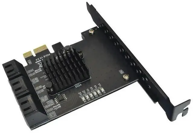 Main image of FOR PCIE to SATA Card 6 Ports SATA 3 PCI Express Expansion Card PCI-E/PCIE SATA Controller Multiplier for SSD Synology ASM1166 Chips