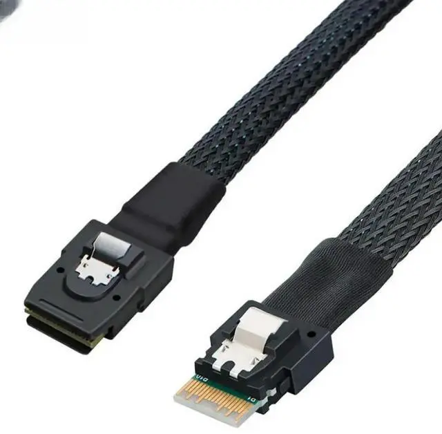 Main image of FOR MINI SAS SFF-8087 to SLIM SAS SFF-8654 4I High-Speed Server Con tion Cable