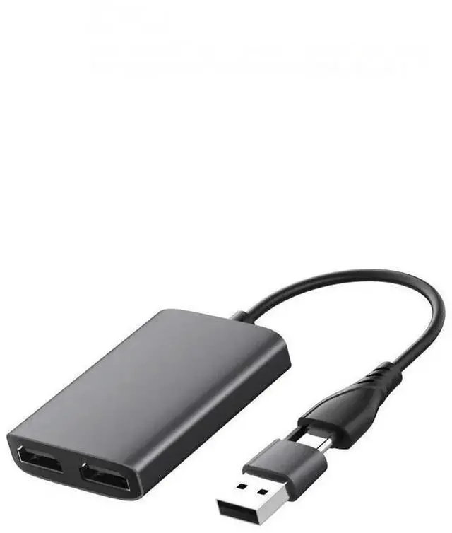 Main image of FOR HD10 USB3.0 USB C To 2 HDTV Adapter Dual 4K Displays Monitors Type C Hub 5Gbps for