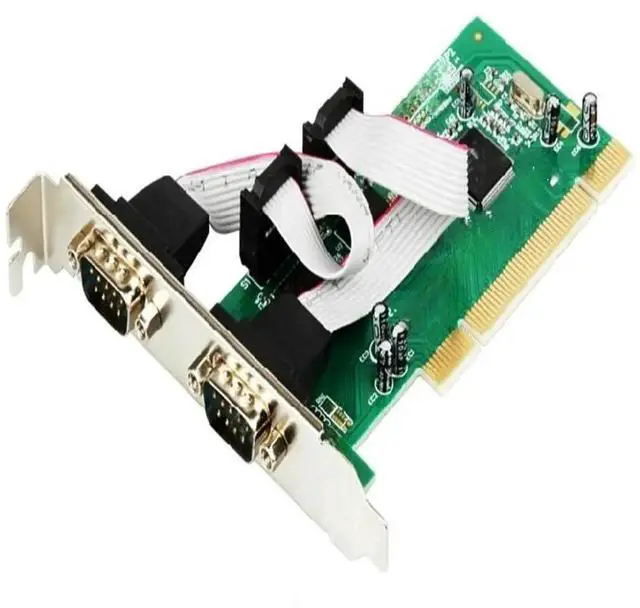 Main image of FOR 2 Port RS232 RS-232 Serial Port COM DB9 to PCI Card Adapter Converter MCS 9865 Serial industry